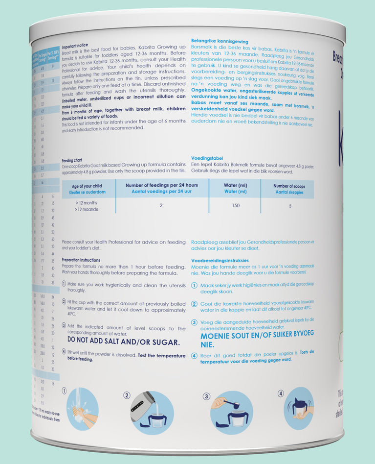 Kabrita Growing Up Formula 800 gram